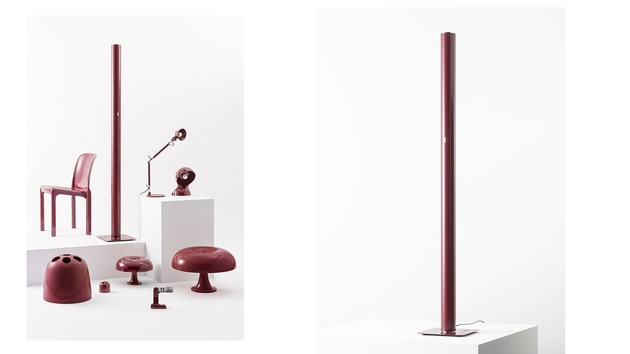 Artemide stojací LED svítidlo Ilio 45 W 2700K stmívatelné App kompatibilní bílá