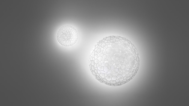 Artemide nástěnné/stropní svítidlo Meteorite 15 E14 5W 220-240V