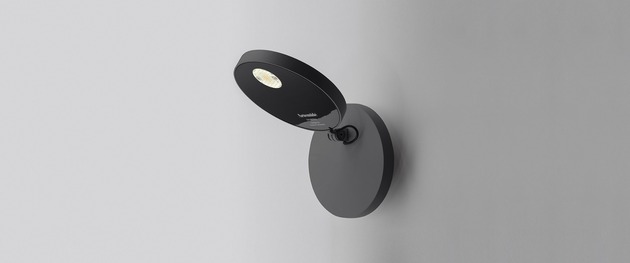Artemide nástěnné LED svítidlo Demetra Spotlight 9 W 2700K stmívatelné antracit