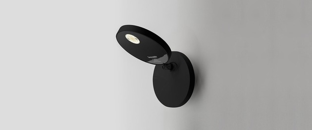 Artemide nástěnné LED svítidlo Demetra Spotlight 8 W 3000K antracit