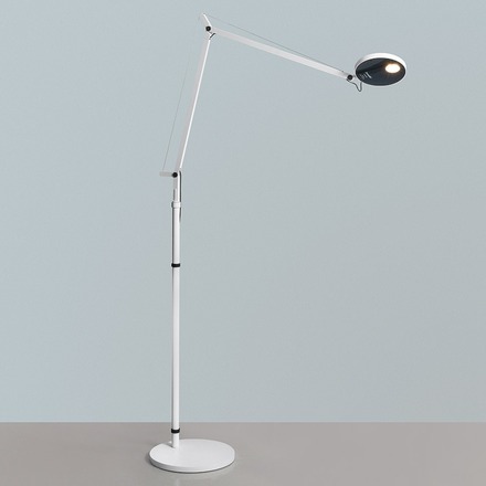 Artemide stolní/nástěnná/stojací LED lampa Demetra 8 W 3000K s pohybovým čidlem, stmívatelná, bílá bez podstavce