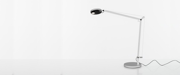 Artemide stolní/nástěnná/stojací LED lampa Demetra Professional 12 W 3000K stmívatelná bílá bez podstavce
