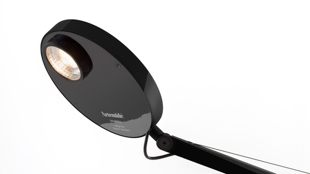 Artemide stolní/nástěnná/stojací LED lampa Demetra Professional 12 W 3000K stmívatelná s čidlem bílá bez podstavce