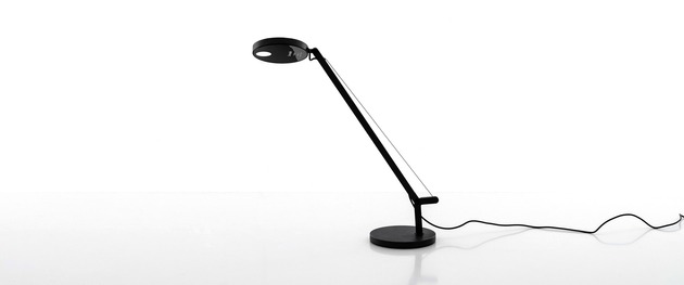 Artemide stolní LED lampa Demetra Micro 6 W 3000K stmívatelná černá