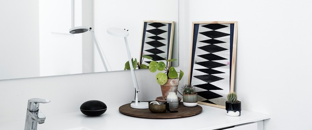 Artemide stolní lampa Demetra Micro 6 W 2700K stmívatelná černá