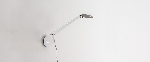 Artemide nástěnné svítidlo Demetra Micro 6 W 3000K stmívatelné antracit
