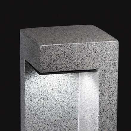 LED Venkovní sloupek Titano PT1 big granito 187327 74cm IP55