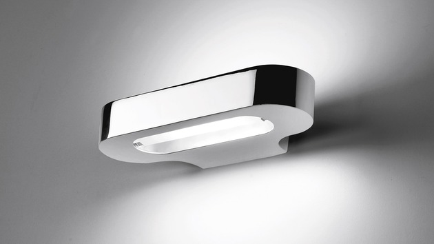 Artemide nástěnné svítidlo Talo Wall 60 25 W 220-240 V 3000K leštěný chrom