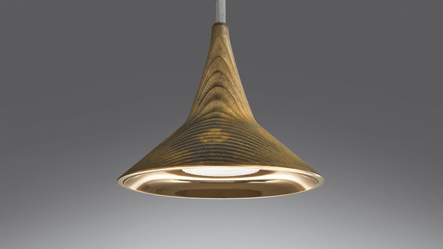 Artemide závěsné svítidlo Unterlinden 7,5 W 220-240 V 2700K mosaz