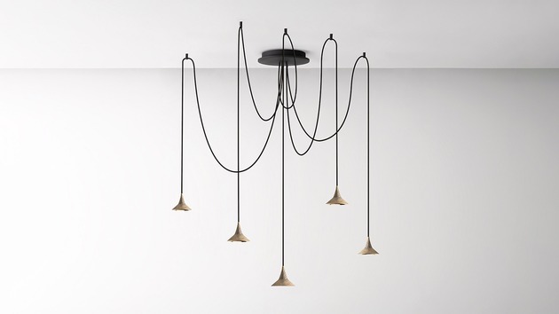 Artemide stolní LED lampa Unterlinden 9 W 2700K stmívatelná hliník