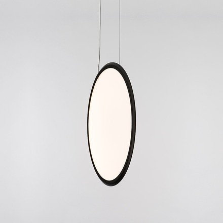 Artemide závěsné svítidlo Discovery Vertical 70 40 W 3000K stmívatelné APP černé