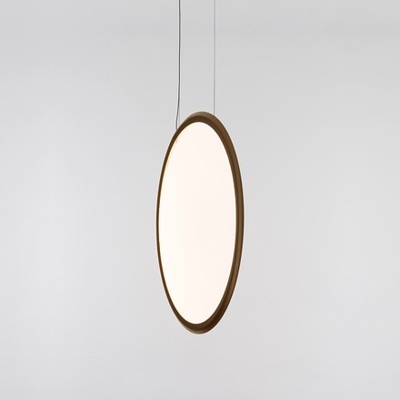 Artemide závěsné svítidlo Discovery Vertical 70 bronz 40 W 3000K stmívatelné APP