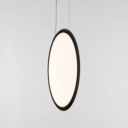 Artemide závěsné LED svítidlo Discovery Vertical 100 60 W 3000K stmívatelné černé