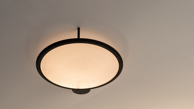 Artemide nástěnné/stropní svítidlo Discovery 40 W 220-240 V stmívatelné 3000K černé