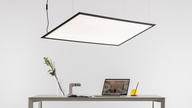 Artemide závěsné LED svítidlo Discovery Space Square 34 W 220-240 V 3000K stmívatelné