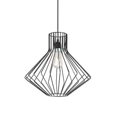 Závěsné svítidlo Ideal Lux Ampolla-4 SP1 bianco 200903 E27 1x60W 39,5cm bílé