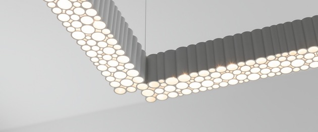 Artemide stropní LED svítidlo Calipso Linear System 120 43 W 3000K stmívatelné APP