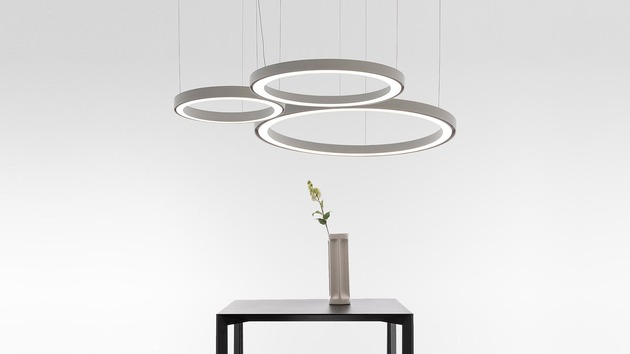Artemide závěsné svítidlo Ripple Cluster 89 W 3000K APP kompatibilní