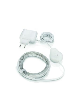 Philips 70101/31/P6 Lightstrip LED pásek 2m 1x8W 180lm RGB krokové stmívání IP20, transparentní
