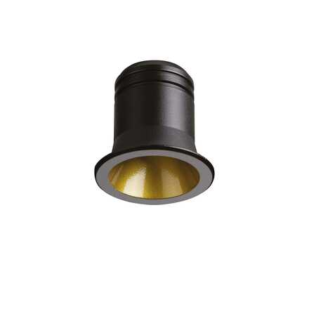 LED Zápustné schodišťové svítidlo Ideal Lux Virus WH GD 244822 3W 210lm 3000K IP20 bílo-zlaté