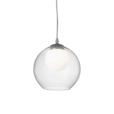 Závěsné svítidlo Ideal Lux Nemo SP1 D20 Cromo 250304 E27 1x60W IP20 20cm chromové