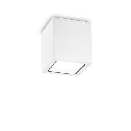 Venkovní stropní přisazené svítidlo Ideal Lux TECHO PL1 BIG ANTRACITE 251516 GU10 1x20W IP54 15cm antracitové