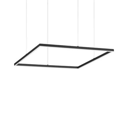 LED Závěsné svítidlo Ideal Lux ORACLE SLIM D70 SQUARE WH 3000K 259178 41W 3300lm 3000K IP20 70cm hranaté bílé