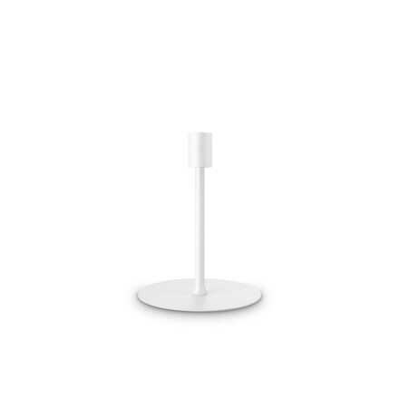 Stolní lampa Ideal Lux SET UP MTL SMALL NICKEL 259884 E27 1x60W IP20 14,5cm saténový nikl