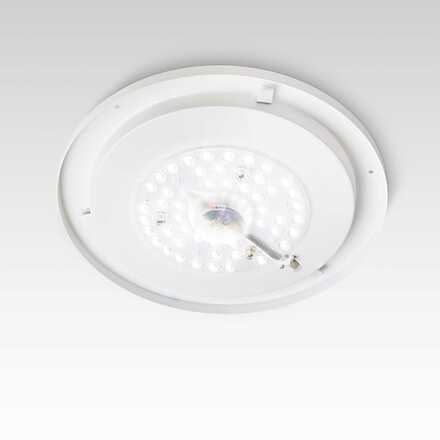 LED Stropní a nástěnné svítidlo Ideal Lux LEVEL PL D60 261188 24W 2100lm 3000K IP20 58,5cm bílé