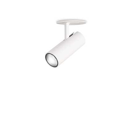 LED Stropní zápustné bodové svítidlo Ideal Lux PLAY FI BK 268088 7W 520lm 3000K IP20 8,7cm černé