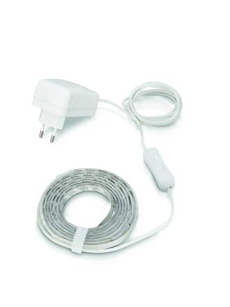Philips 70102/31/P6 Lightstrip LED pásek 5m 1x17W 450lm RGB krokové stmívání + ovladač IP20, transparentní