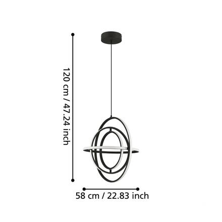 EGLO Závěsné svítidlo RETORNIO 39893