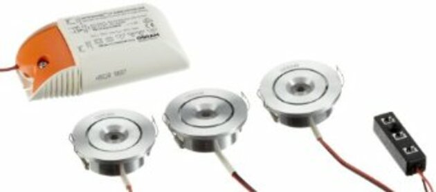 OSRAM dragonpoint vario kit 3x1,2W 30d stmívatelné