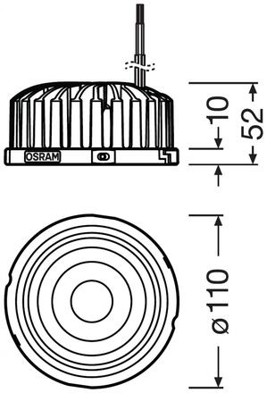 LEDVANCE PL-CN111-COB- 2800-840-24D-G2 4052899621763