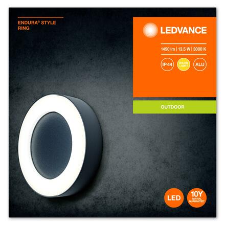 LEDVANCE ENDURA Style Ring 13.5W Dark Gray 4058075205215