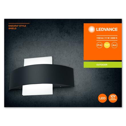 LEDVANCE ENDURA Style Shield Square 11W Dark Gray 4058075205314