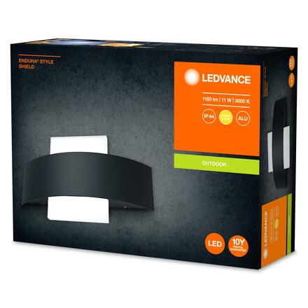 LEDVANCE ENDURA Style Shield Square 11W Dark Gray 4058075205314