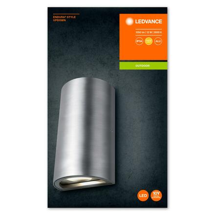 LEDVANCE ENDURA Style UpDown 12W Aluminium 4058075205604