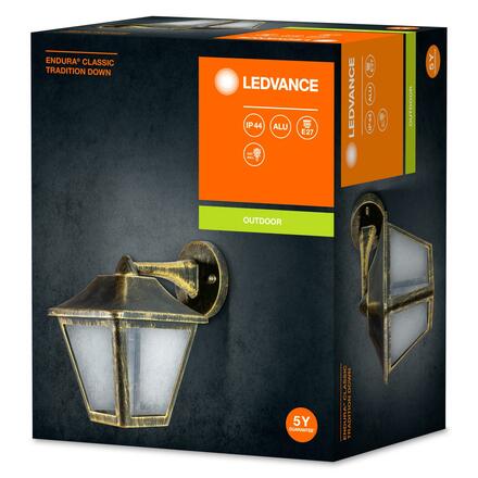 LEDVANCE ENDURA Classic Tradition Down E27 Gold 4058075206168