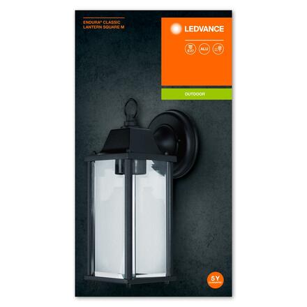 LEDVANCE ENDURA Classic Lantern Square M E27 4058075206649