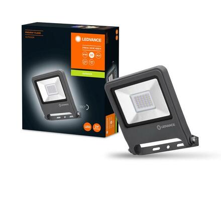 LEDVANCE LED reflektor ENDURA Flood 30 W 4000 K tmavě šedá 4058075206700