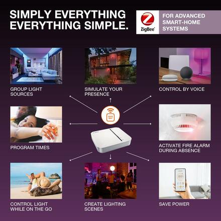 LEDVANCE SMART+ ZB GardenPole 3P RGB + W 4099854043932