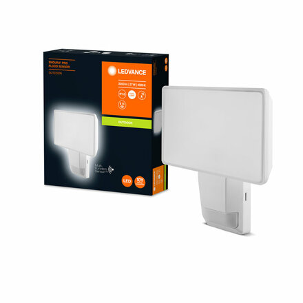 LEDVANCE ENDURA PRO FLOOD SENSOR 27W 840 IP55 WT 4058075228825