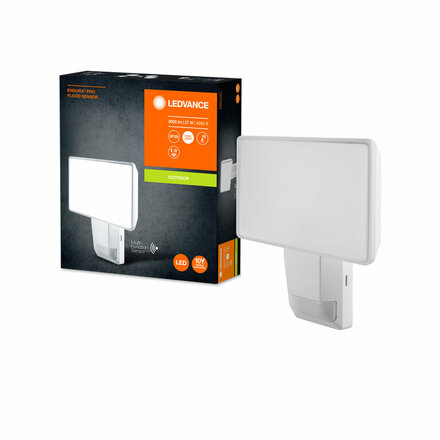 LEDVANCE ENDURA PRO FLOOD SENSOR 27W 840 IP55 WT 4058075228825