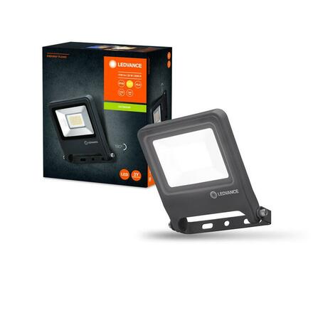 LEDVANCE LED reflektor ENDURA Flood 20 W 3000 K tmavě šedá 4058075237940