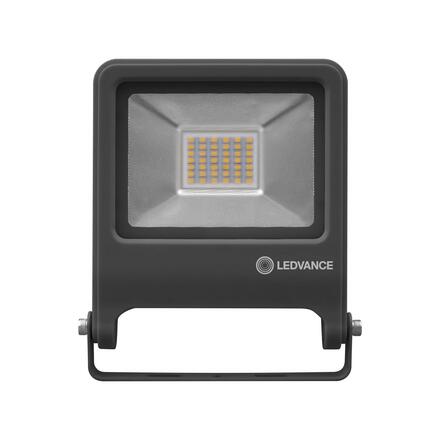 LEDVANCE LED reflektor ENDURA Flood 30 W 3000 K tmavě šedá 4058075237964