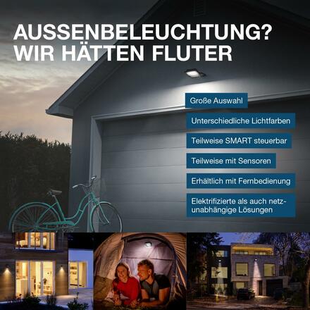 LEDVANCE LED reflektor ENDURA Flood Sensor 50 W 3000 K bílá 4058075239739