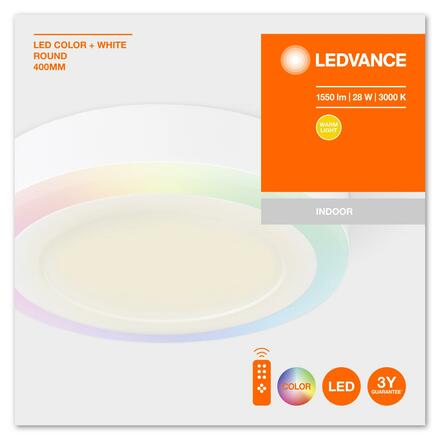 LEDVANCE LED Color + White Round 400mm 28W + RC 4058075265721