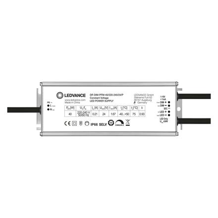LEDVANCE trafo 24V DC DR DIM-PFM -40/220-240/24/P 4058075379176