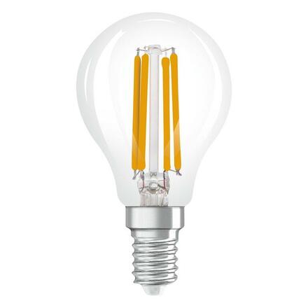 LEDVANCE LED Superstar Plus Classic P 40 Filament Glow DIM 4W 822-827 E14 4058075435476